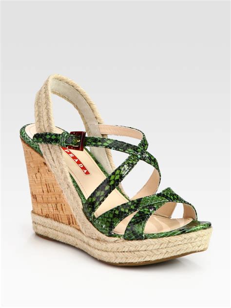 prada schuhe python|Python Prada Shoes for Women .